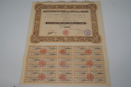 société hydro-éléctrique des chutes de la bigorre