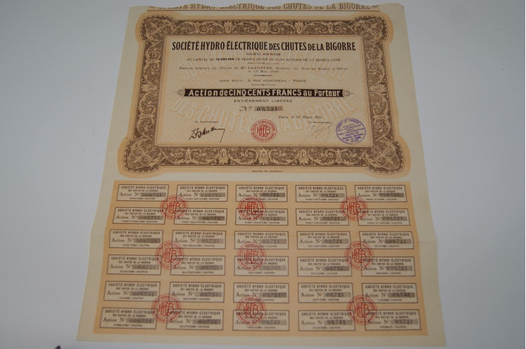 société hydro-éléctrique des chutes de la bigorre