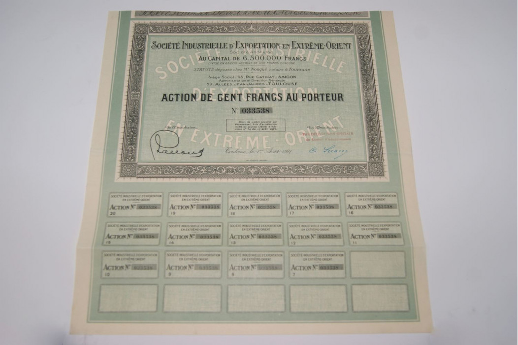 Société industrielle d'exploitation en extreme orient