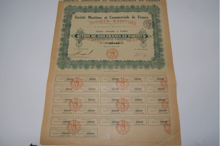 société maritime et commerciale de France