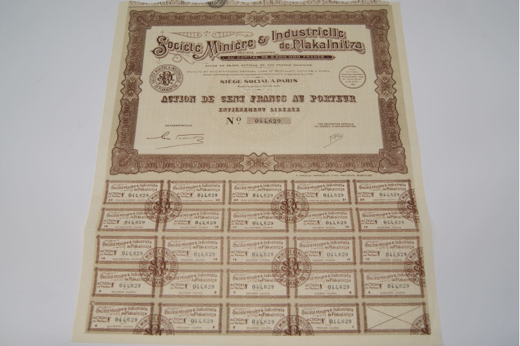 société minière & industrielle de...