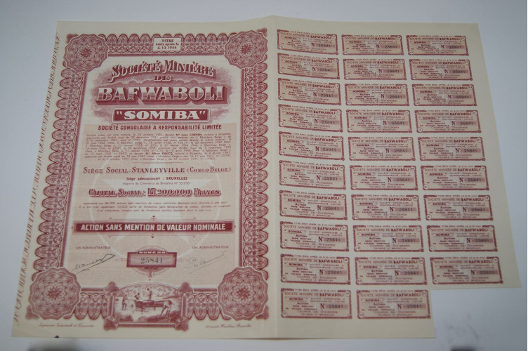 société miniére de Bafwaboli Somiba