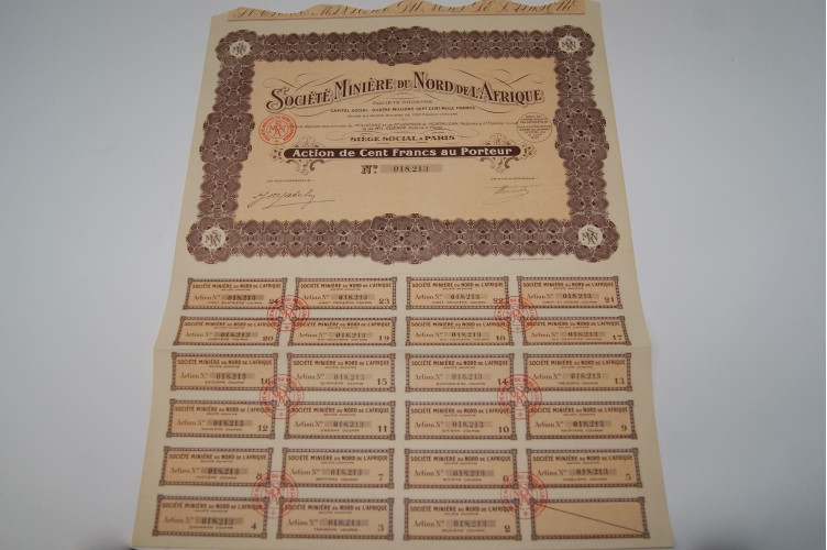 société miniére nord de l'afrique