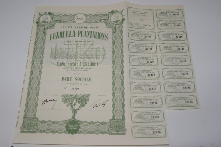 Sté Belge Lukolela-Plantations
