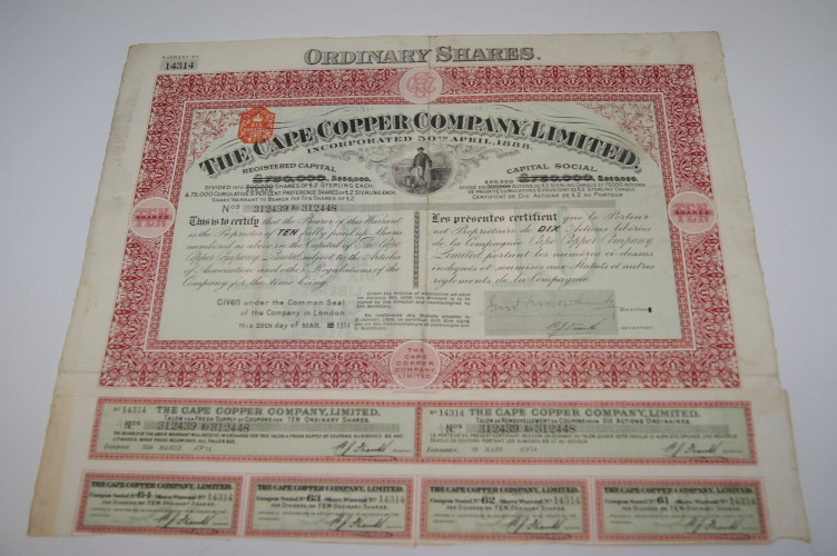 The Cape Copper Company Limited
