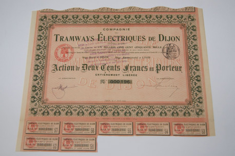 tramways éléctriques de dijon