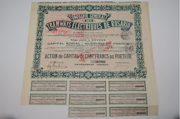 tramways éléctriques de rosario