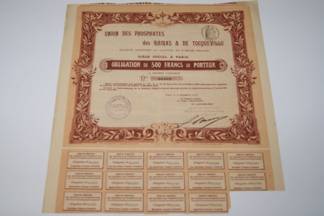 union des phosphates des rhiras & de tocqueville