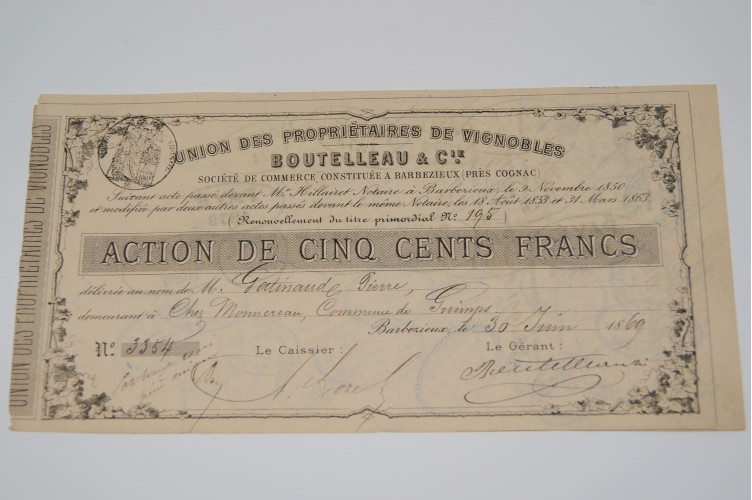 Union des propriétaires de vignobles Boutelleau & Cie.