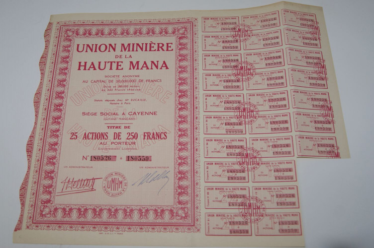 Union Miniére de la Haute Mana
