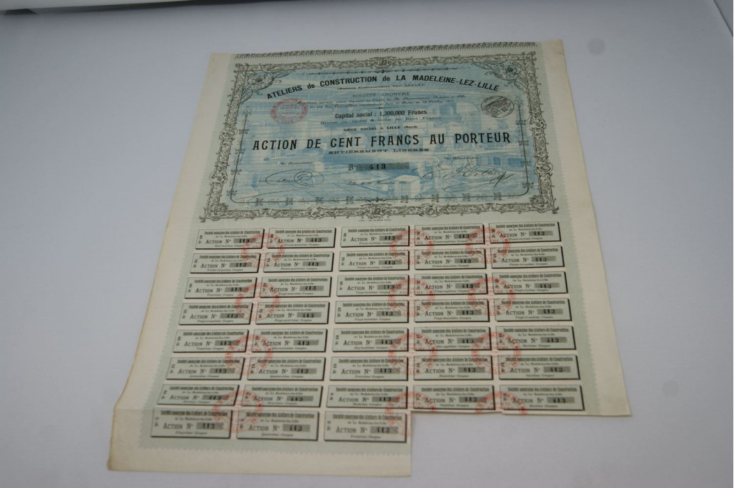 Atelier de construction de la Madeleine-Les-Lille