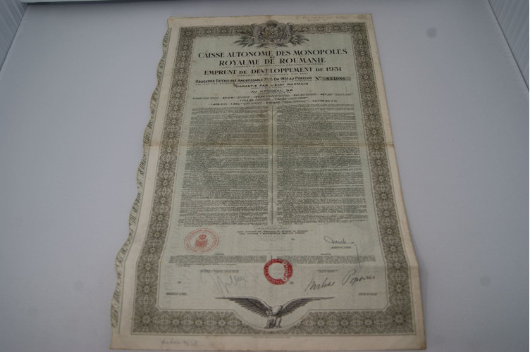 Caisse autonome des Monopoles du Royaume de Roumanie