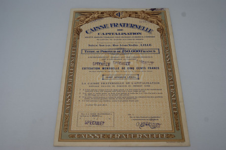 Caisse fraternelle de capitalisation