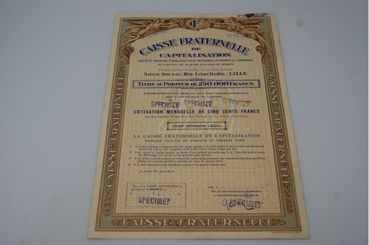 Caisse fraternelle de capitalisation