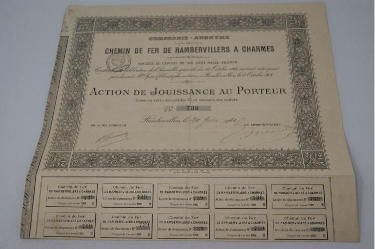 Chemin de fer de Rambervilliers à Charmes