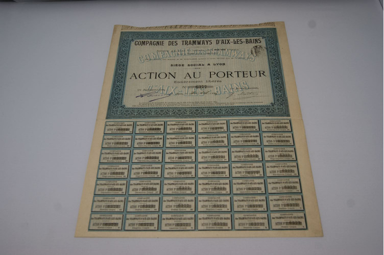 Compagnie des tramways d'Aix les Bains