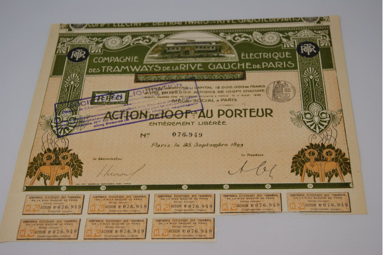 Compagnie éléctrique des tramways de...