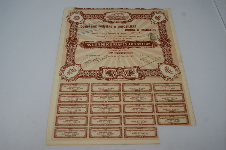 Compagnie foncière et immobilière Suisse et Française