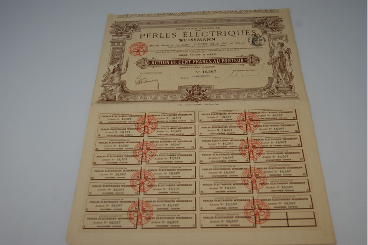 Compagnie française des Perles Électriques Weissmann