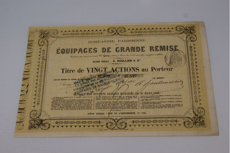 Compagnie parisienne des équipages de grande remise