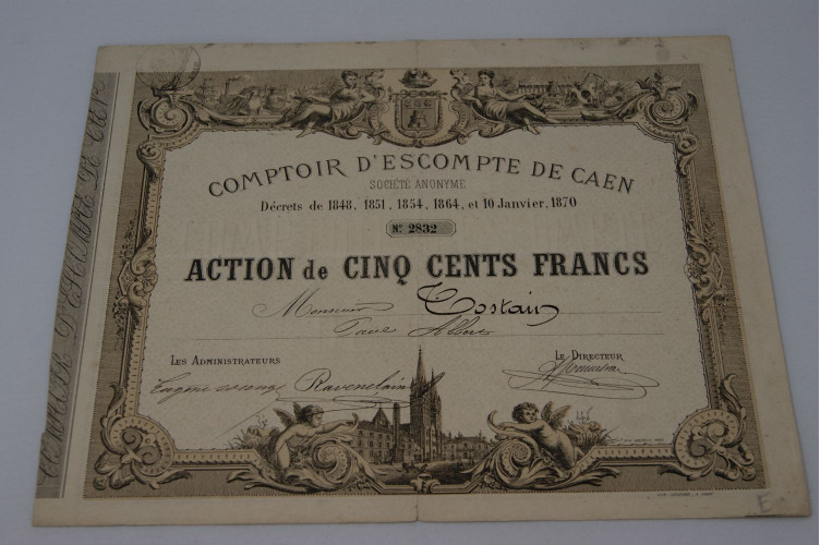 Comptoir d'Escompte de Caen
