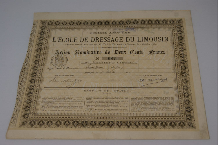 École de dressage du Limousin
