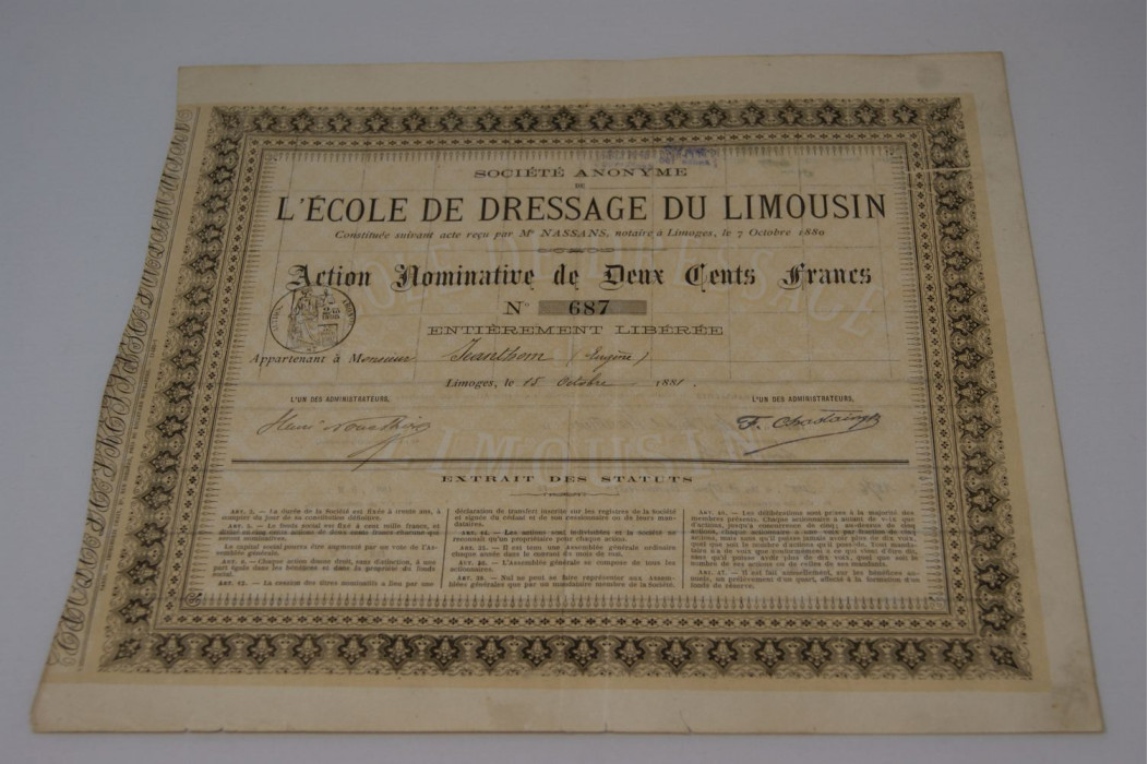 École de dressage du Limousin