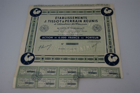 Etablissements J. Tissot & Perrain réunis