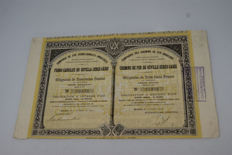 Ferro-carriles de Sevilla-Jerrez-Cádiz