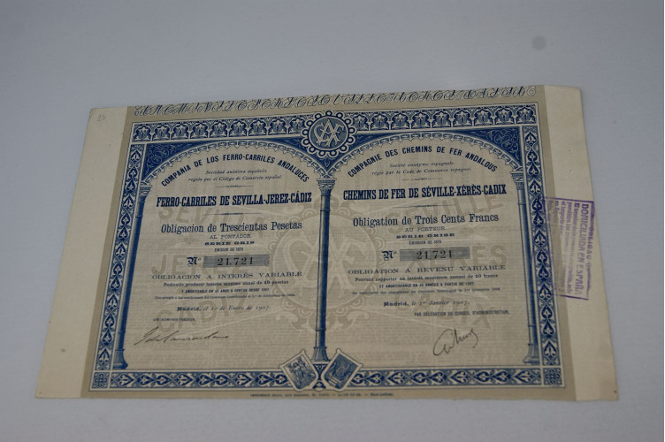 Ferro-carriles de Sevilla-Jerrez-Cádiz