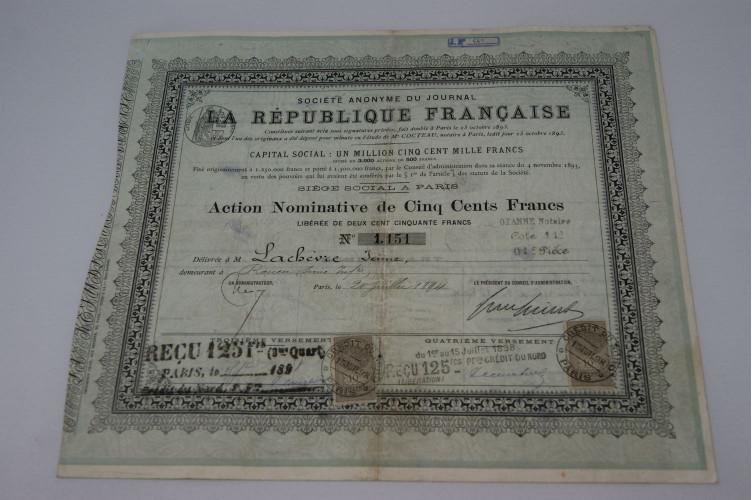Journal La République Française