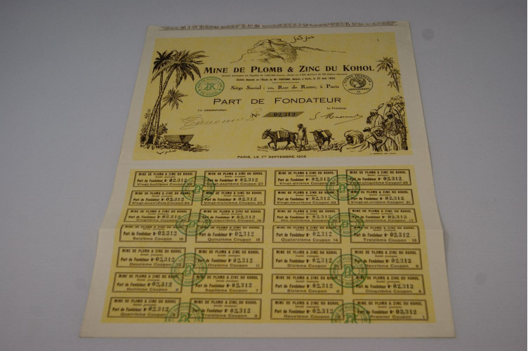 Mine de plomb et de zinc du Kohol