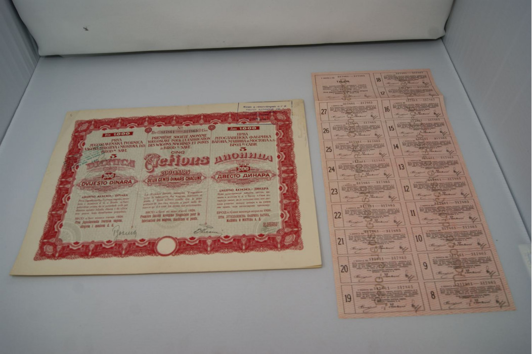 Première société anonyme yougoslave pour la fabrication de wagons