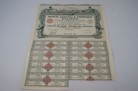 Société agricole & financière d'Algérie