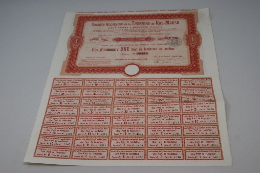 Société Anonyme de la Thonaire de Ras-Marsa