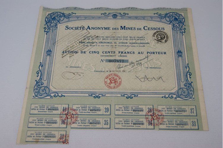 Société Anonyme des Mines de Cessous