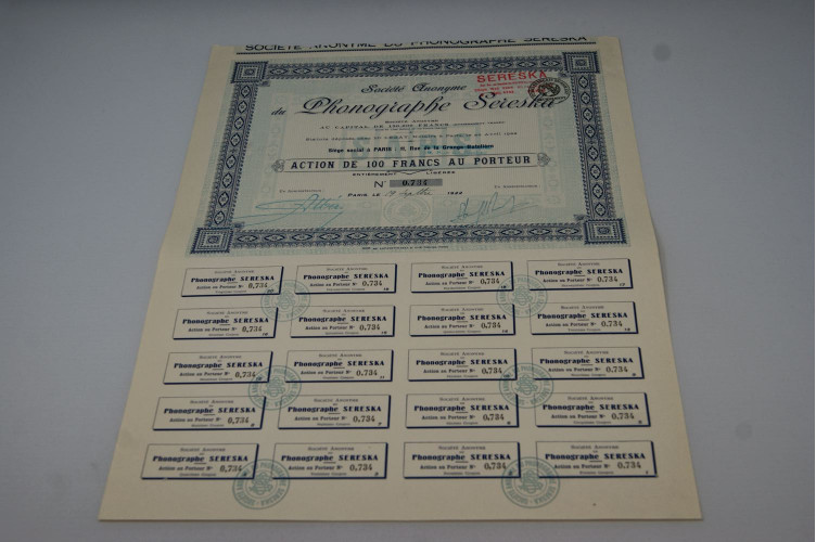 Société anonyme du Phonographe Sereska