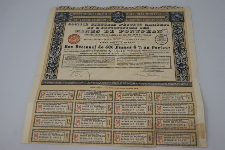 Société bretonne d'études minières et d'exploitation des Mines de Pontpéan