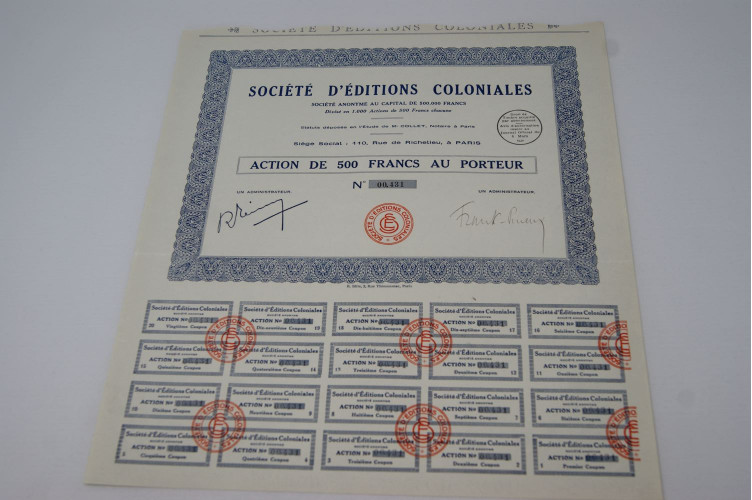Société d'éditions coloniales