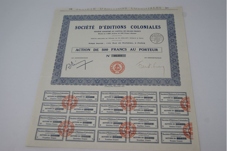 Société d'éditions coloniales