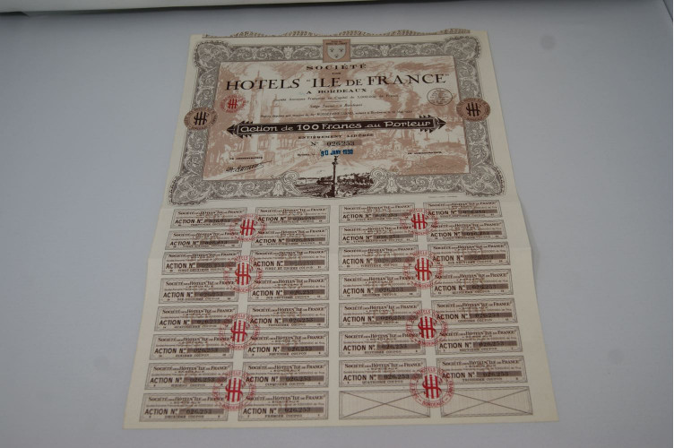 Société des hotels Ile de France