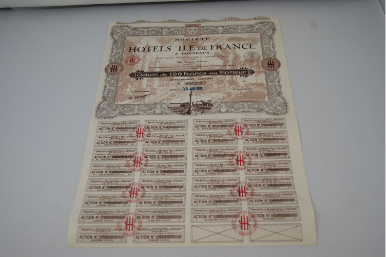 Société des hotels Ile de France