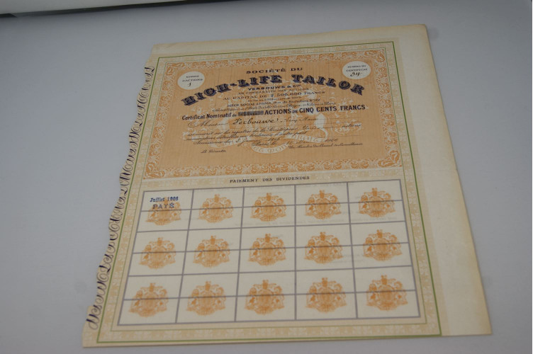 Société du High Life Tailor