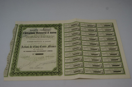 Société fermière d'Attraction Balnéaires et Autres