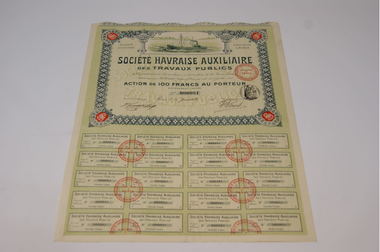 Société Havraise auxiliaire des travaux publiques