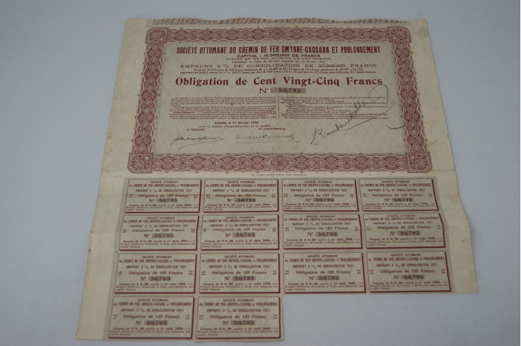 Société Ottomane du chemin de fer Smyne-Cassaba et prolongement
