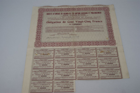 Société Ottomane du chemin de fer Smyne-Cassaba et prolongement