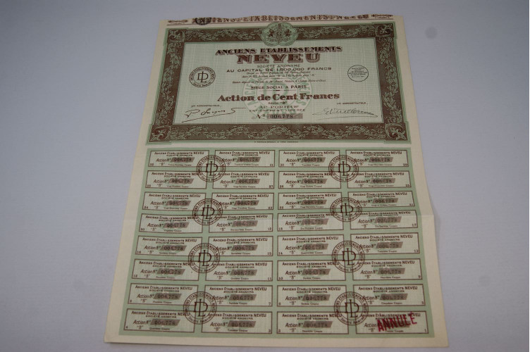 Anciens établissements Neveu