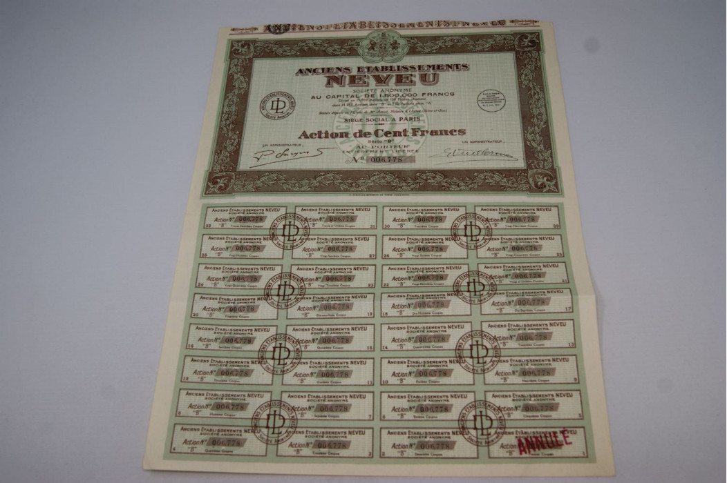 Anciens établissements Neveu