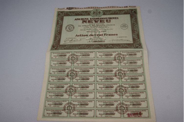 Anciens établissements Neveu